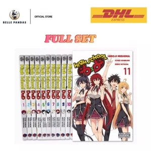 High School DxD Manga Juego Completo 1-11 Versión Inglés Serie de Cómics + DHL - Imagen 1 de 12