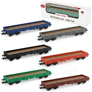 Evemodel Trains C8764 HO Scale 1:87 40' Low-side Car Model Wagon Painted - Picture 1 of 13