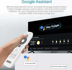 MECOOL KM2 Android 11 TV Box 2G 16G S905X4-B Wifi BT5.0 HDR 4K Prime Video - Picture 1 of 3
