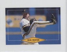 1990 Homers Cookies Pittsburgh Pirates Neal Heaton