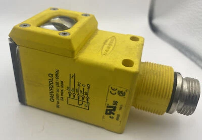 Banner Engineering Q45VR2DLQ Photoelectric Sensor 36025 - Image 1 of 3