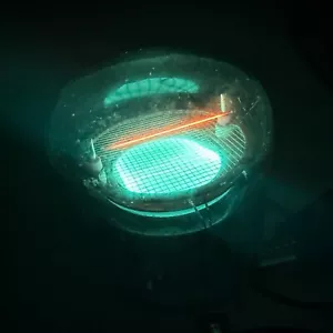 Ultrarare vintage Single Dot VFD tube IV-29 vacuum fluorescent made in USSR used - Picture 1 of 15