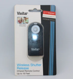 Vivitar VIV-RC6-CAN Universal Wireless Shutter Release for Cameras & DSLRs - Picture 1 of 2
