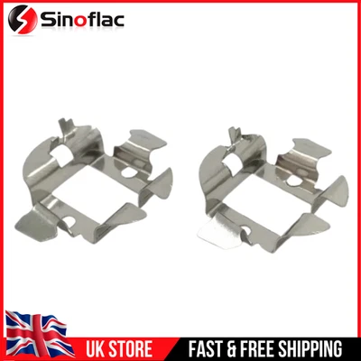 2pcs H7 Xenon HID Bulb Holder Clips for Mercedes Audi BMW Ford Opel SAAB - Image 1 of 2