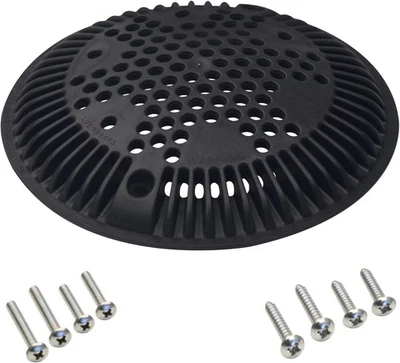 WGX1048EBLK Pool Drain Port Cover Compatible with 1 pack  - Image 1 of 4