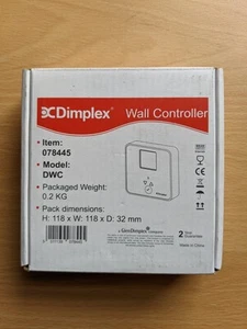 Controller Bluetooth da parete Dimplex DWC bianco per riscaldatore da pannello PLXENC - Foto 1 di 2