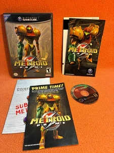 Metroid Prime Nintendo GameCube Spiel komplett Black Label CIB Einlagen OVP Hülle! - Bild 1 von 4