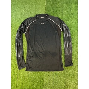 Camisa de compresión Under Armour negra manga larga para hombre camiseta de entrenamiento atlética XL - Imagen 1 de 5