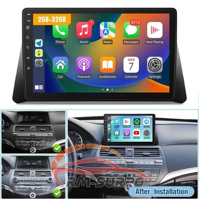 10" Pantalla para Honda Accord 2008-2013 Carplay&Android Auto Estéreo Radio GPS Foto 1 de 4