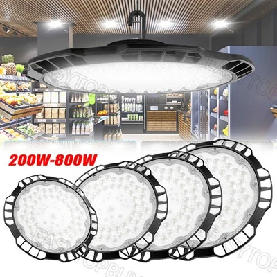 500W 800W UFO LED hall lighting industrial lamp high bay hall spotlight lamp - Image 1 of 4
