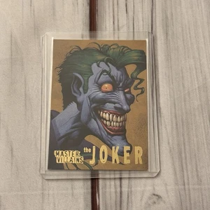 1995 SKYBOX BATMAN MASTER SERIES MASTER VILLAINS THE JOKER #10 NEAR MINT - Picture 1 of 2