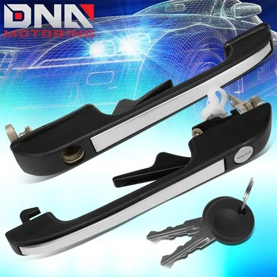 For 1980-1987 Audi 4000 Quattro Front Left+Right Exterior Door Pull Handle Lever - Image 1 of 4