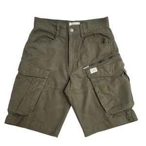 Firetrap Green Cargo Shorts Casual UK Men's Size S W30 - Picture 1 of 5