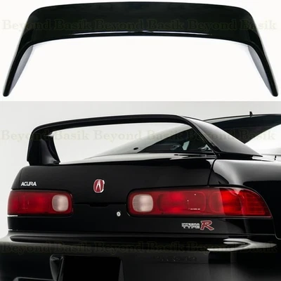 1994-97 1998 1999 2000 2001 Acura Integra GLOSS BLACK Type R Style Spoiler Wing Foto 1 de 4