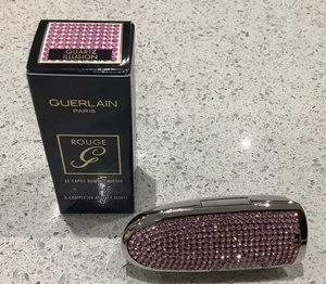 Estuche de lápiz labial con joyas Guerlain Rouge G The Double Mirror Cap cuarzo ilusión - Imagen 1 de 2