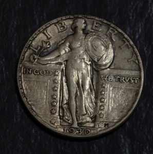 Standing Liberty Quarter Choice XF AU 1930 lote 3693 - Imagen 1 de 2