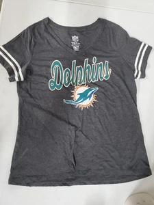 Miami Dolphins NFL Team Apparel Women's Graphic T-Shirt  XL/TG - Picture 1 of 2