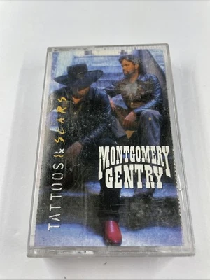 Tattoos & Scars by Montgomery Gentry (Cassette, Apr-1999, Columbia (USA) - Image 1 of 3