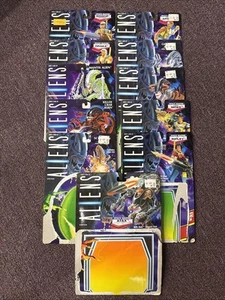LOTE DE 11 FIGURAS DE ACCIÓN ALIENÍGENAS DE COLECCIÓN TARJETAS DE ARCHIVO 1992 ALIENS KENNER - Imagen 1 de 17