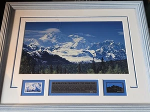 ALASKA MT. MCKINLEY, THE HIGH ONE TIMBRO EMISSIONE COMMEMORATIVA 2001 COA ANTICO EM - Foto 1 di 15