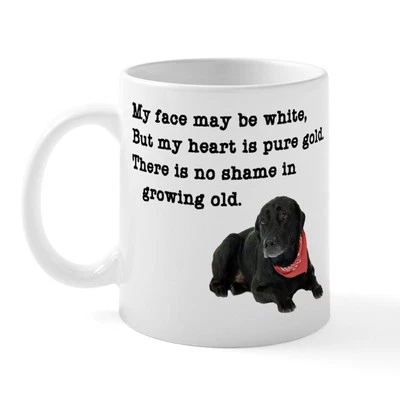 CafePress Old Black Lab Mug 11 oz Ceramic Mug (771588206)