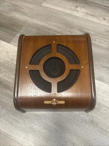 Vintage Jensen Alnico 5 Watt 8 Zoll Stereo Wandlautsprecher Holzbox gewebt Route 66 - Bild 1 von 7