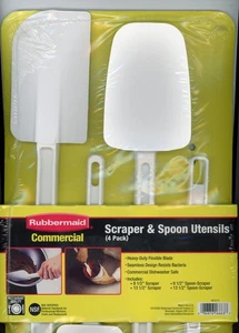 Restaurant, Scraper, Spoon, Rubbermaid, Commercial, NEW, Sealed,Utensils - Bild 1 von 2