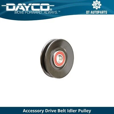 For 1985-1993 Saab 900 Accessory Drive Belt Idler Pulley Dayco 1986 1987 1988 - Image 1 of 3