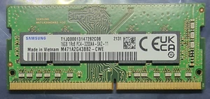 Samsung PC4-25600 PC4 3200AA 16GB 1X16GB DDR4 1RX8 3200MHz 260pin Memory Ram - Picture 1 of 1