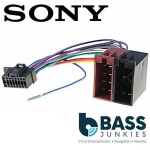 SONY WX-GT90BT Car Radio Stereo 16 Pin Wiring Harness Loom ISO Lead Adaptor - Picture 1 of 1