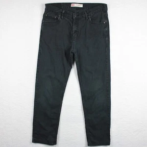 Levi's Boys 502 Regular Taper Jeans Size 16 Husky Faded Black - Picture 1 of 12