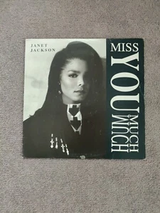 janet jackson vinyl  "Miss You Much"  - Picture 1 of 4