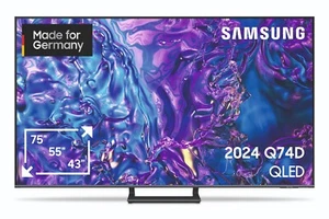 Samsung 65 Zoll QLED 4K UHD Smart TV 163 cm USB-Recording 100 Hz. - Bild 1 von 4
