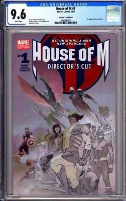 House of M 1 CGC 9.6 2005 3890851013 Director's Cut Edition - Image 1 of 2