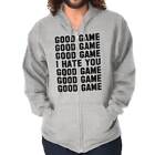 Funny Good Game Sore Loser Sports Athlete Sweatshirt Zip Up Hoodie Men Women