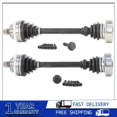 For 1993~2003 Volkswagen EuroVan 2x Front TrakMotive CV Axle Shaft CV joint - Image 1 of 4