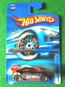 2006 Rare Hot Wheels #163 Toyota Celica With Wheels Error, Nip, HTF!! - Picture 1 of 2