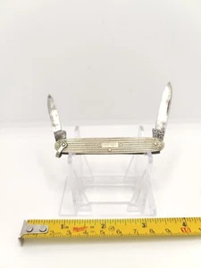 Vintage Kent NY City USA 2 Blade Folding Knife *Rare* - Picture 1 of 10
