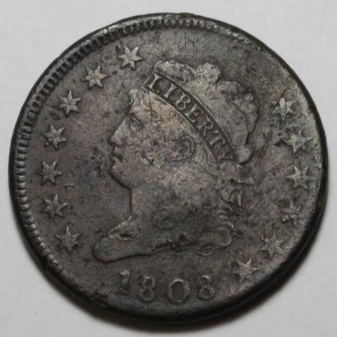 1808 Large Cent DU305 Cover