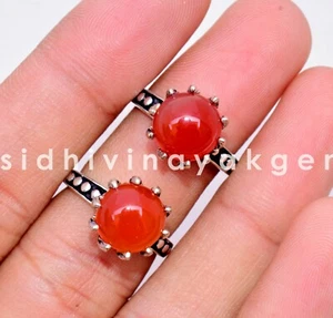 New Arrival 100 PCs.Lot CARNELIAN Gemstone 925 Silver Plated Ring Jewelry SH-23 - Picture 1 of 3