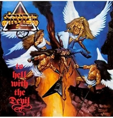 STRYPER - TO HELL WTH THE DEVIL - ORIGINAL 1986 UK VINYL ALBUM ON MFN - EX / EX - Image 1 of 4
