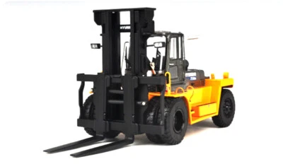 HYUNDAI 1/30 250D FORKLIFT TRUCK Die-Cast Construction Miniature 217SM0023 - Image 1 of 4
