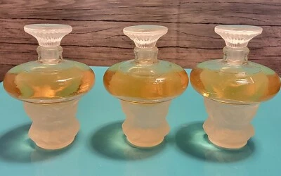 Lalique Limited Edition Miniature Sirenes Art Bottles