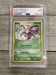 Graded PSA 9 2006 Pokemon Ex - Lileep Rev. Foil - Legend Maker - Bild 1 von 2