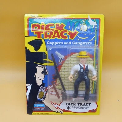 Playmates Coppers And Gangsters 1990 Dick Tracy: Dick Tracy, ¡¡sin usar!!! Foto 1 de 4