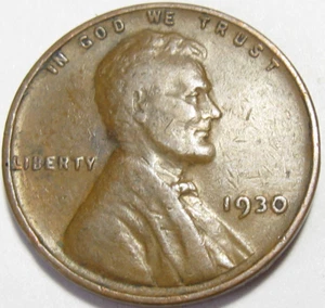 Centavo Lincoln Wheat 1930 - fino - #10904-60 - Imagen 1 de 2