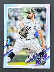 CARLOS RODON 2021 Topps Chrome Update All Star Refractor ASG-32 White Sox - Picture 1 of 2