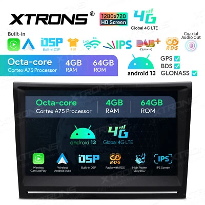 8" Car Stereo GPS Nav 8-Core Android 64GB 4G WiFi For Porsche 911 Cayman Boxster - Image 1 of 4