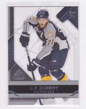 2008-09 Upper Deck - SP Game Used - Base - J.P. Dumont #58