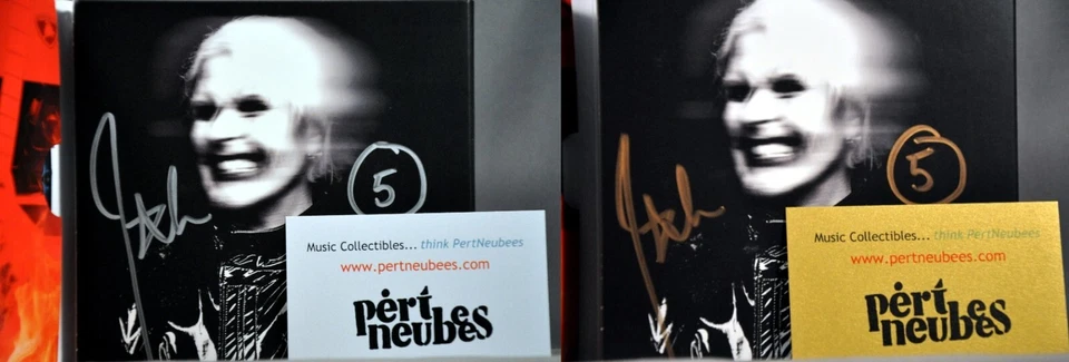 John 5 And The CREATURES Sinner AUTOGRAPH Signed Insert Orig. 2021 Sealed CD x1 - Image 1 of 4